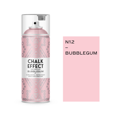 Χρώμα Κιμωλίας σε Spray Chalk Effect Bubblegum No 12, 400ml